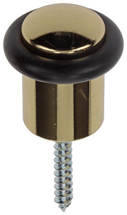 Mack 1047649 - cylindre d'arrêt de porte modèle laiton plaqué ø 20h30 mm 1 pièce pièce | 6 pièces