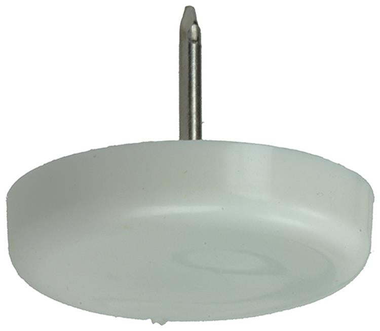 Mack 1047753 - clou planeur de chaise plastique blanc ø 28 mm 4 pcs | 6 pièces