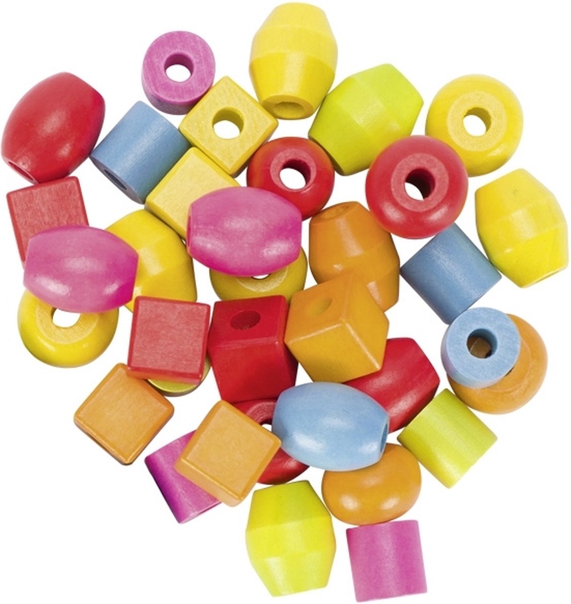 Goki Wooden Bead Set, 45e.