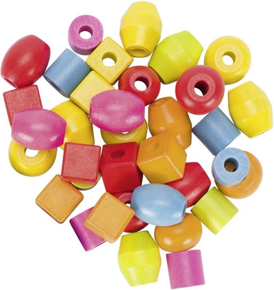 Goki Wooden Bead Set, 45e.