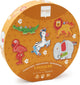 Puzzle à gratter pour débutant - safari - env. 10-18cm - avec 5 puzzles - 2 ans