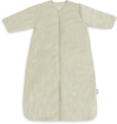 Jollein gigoteuse avec manche zippée 110cm velours doux matcha