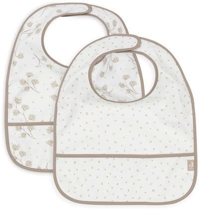 Bavoirs Jollein imperméables - 2 pièces - 30 cm - rêves feuillus
