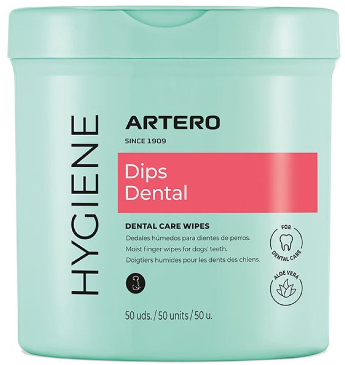 Lingettes nettoyantes dentaires Artero