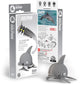 Puzzle 3D Eugy - dauphin - animaux marins - durable - collectionnez-les tous - 6 ans
