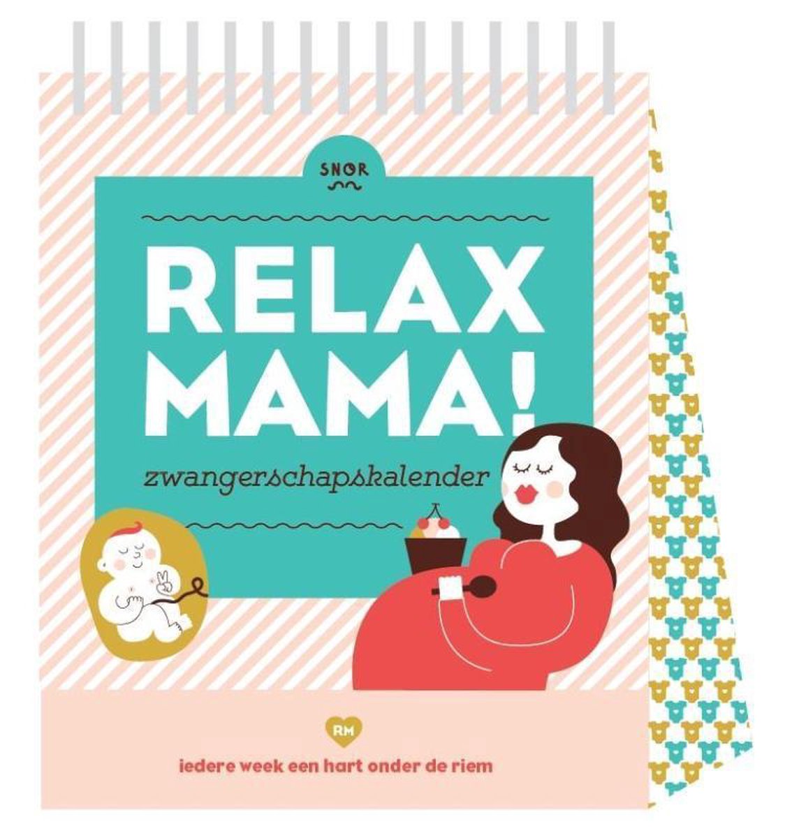 Sans marque, sans marque, relax maman ! calendrier de grossesse