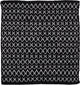 Sealskin - tapis de bain boho 60x60 cm - coton polyester - noir