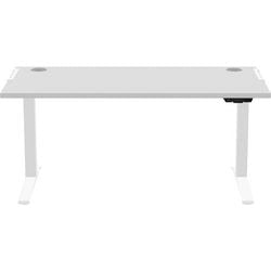 Bureau Levado réglable en hauteur 1600 x 800 gris