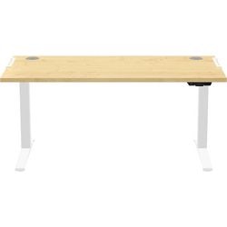 Bureau Levado réglable en hauteur 1800 x 800 érable