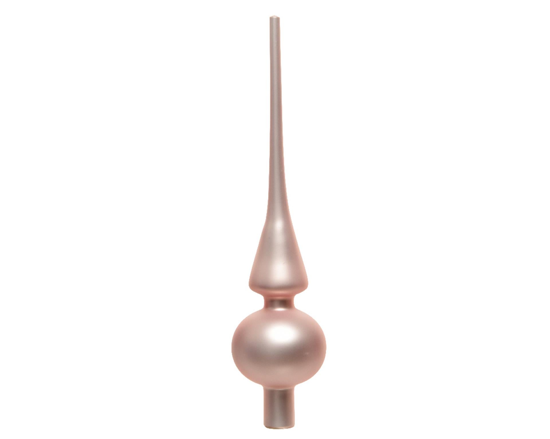 Decoris verre à pic 26cm rose poudré
