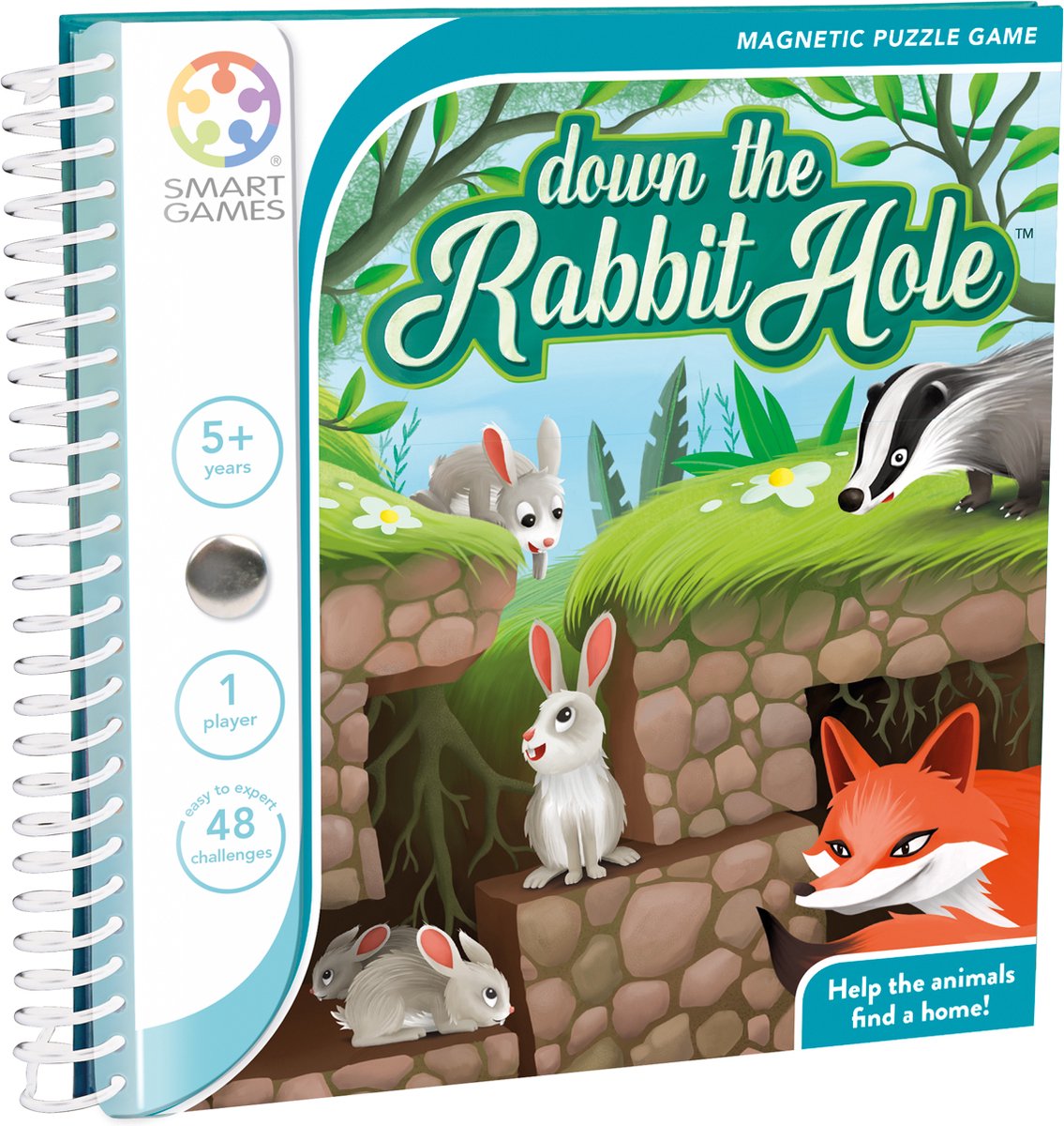 SmartGames dans le terrier du lapin - pensée magnétique