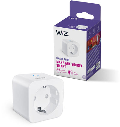 Prise intelligente Wiz - contrôle facile via l'application - prise type f - Wi-Fi - matière certifiée