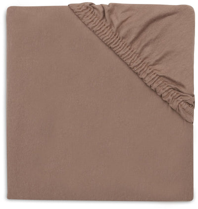 Drap-housse berceau Jollein - 40 50x80 90cm - jersey - café au lait