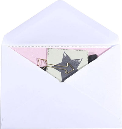 Enveloppes Florence de qualité robuste, rectangle blanc, 25 pièces, 11,4 x 16,2 cm