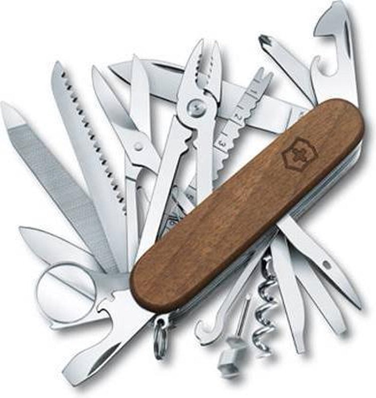Couteau suisse en bois Victorinox swisschamp - 29 fonctions - bois