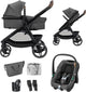Maxi-cosi zelia s trio2 - poussette 3-en-1 - gris foncé - de 0 à 4 ans - avec siège auto