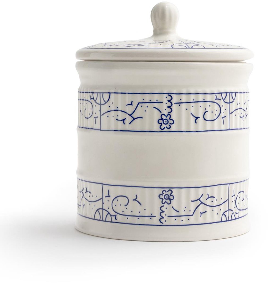 Royal Boch Copenhague pot de conservation 1l
