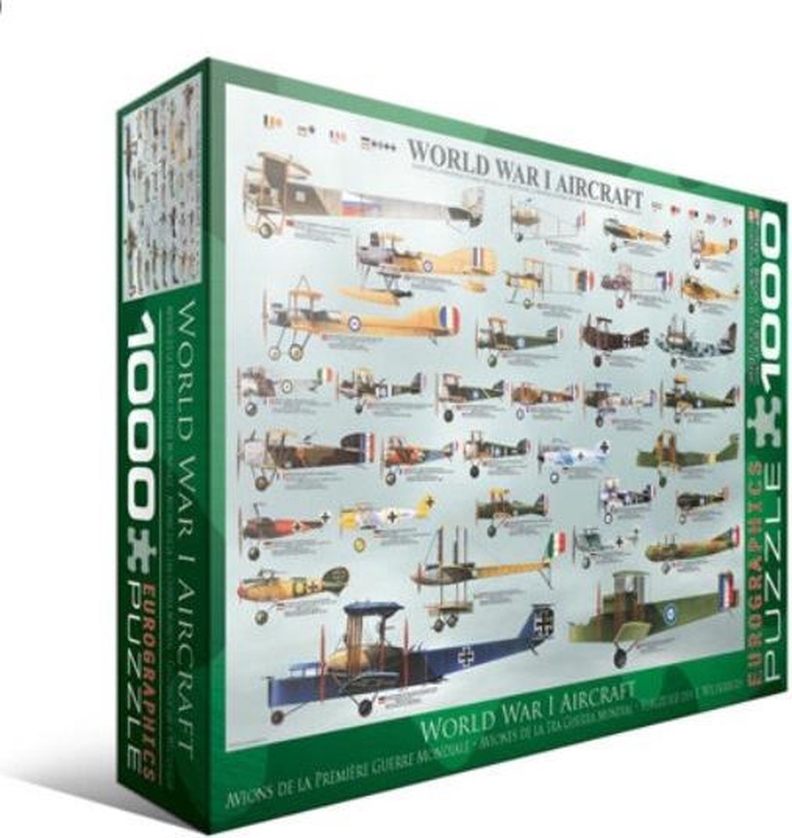 Eurographie | casse-tête 1000 | avion de la première guerre mondiale