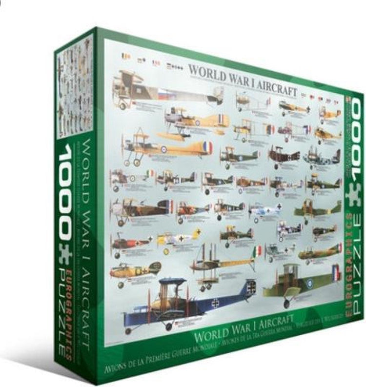 Eurographie | casse-tête 1000 | avion de la première guerre mondiale