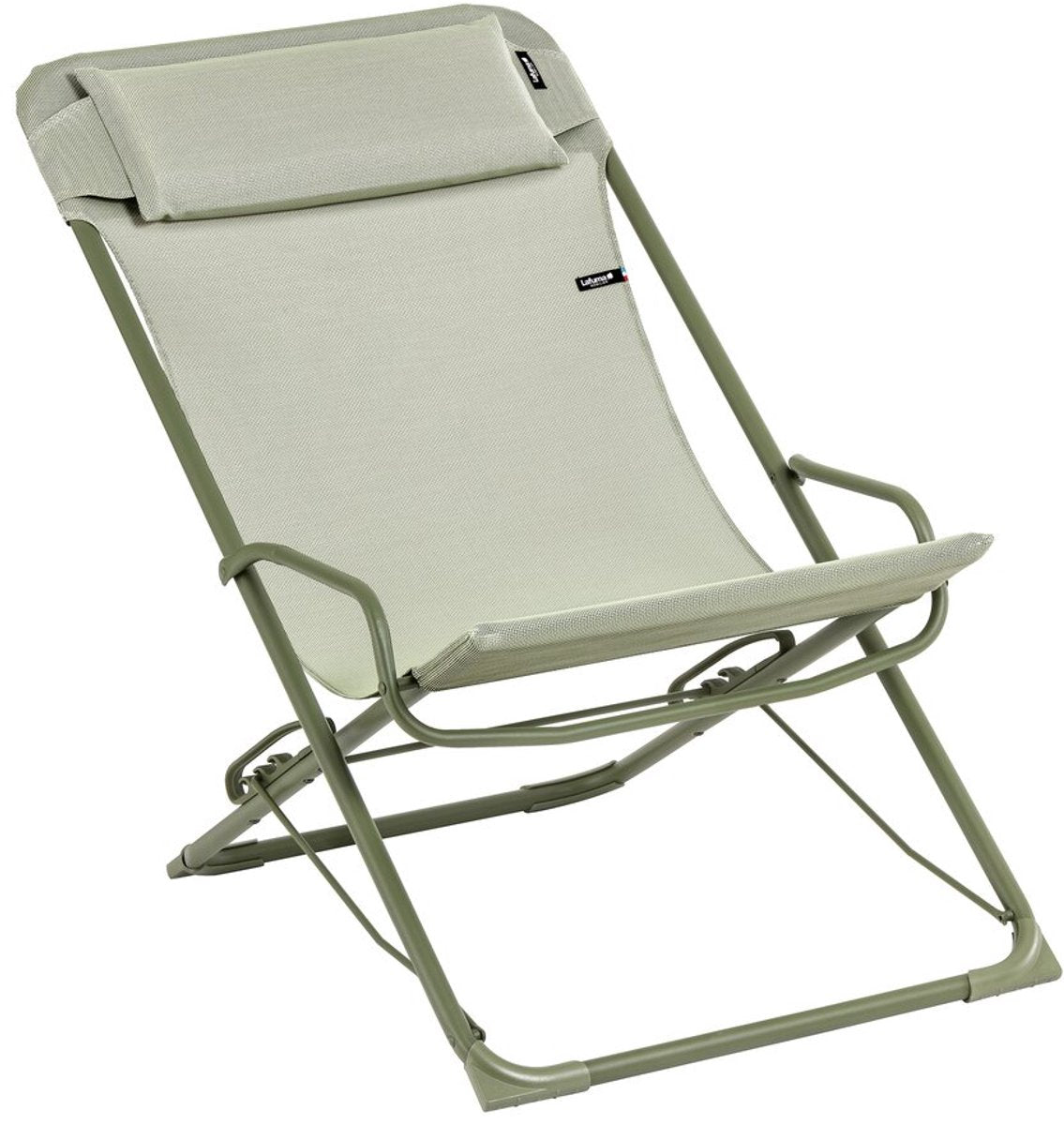 Lafuma transaswing - rocking chair - chaise de plage - chaise longue - réglable - pliable - batyline - mousse