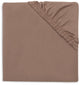 Drap-housse berceau Jollein - 40 50x80 90cm - jersey - café au lait