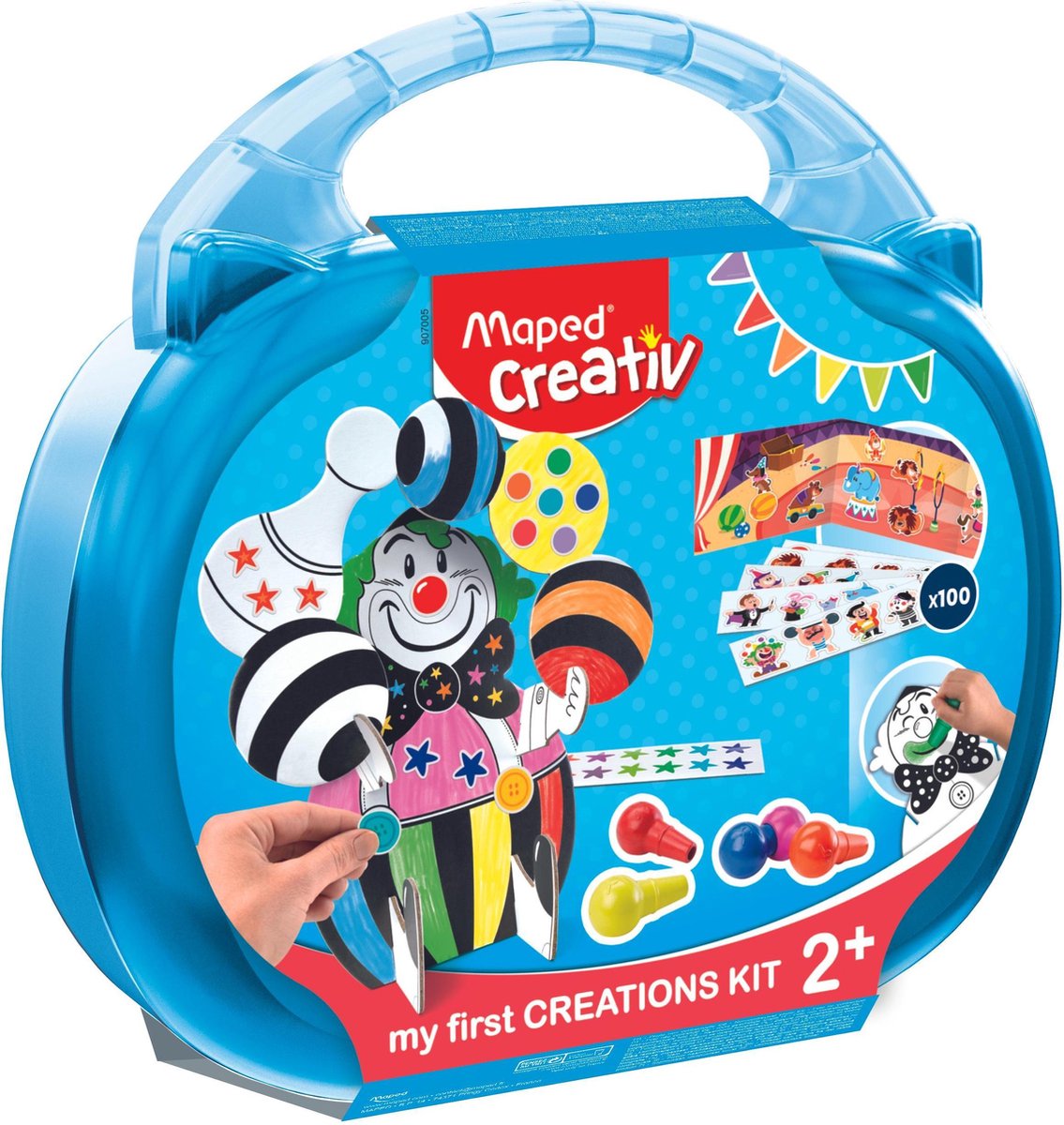 Maped office maped creativ early age - mon 1er kit de création - stickers et couleurs