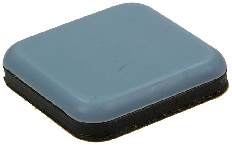 Mack 1048771 - pastille super coulissante autocollante grise 30 x 30 mm 4 pcs | 12 pièces