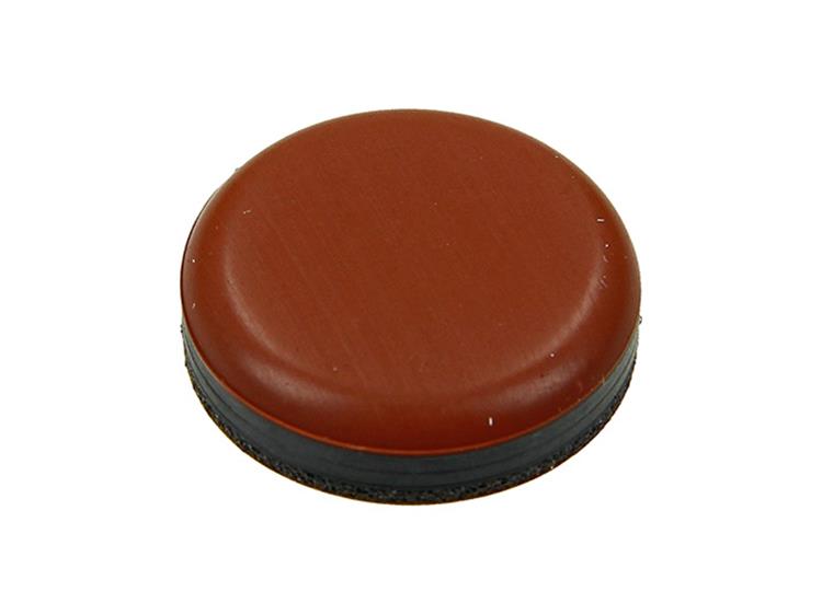 Mack 1048758 - pastille super coulissante autocollante marron ø 20 mm 8 pcs | 12 pièces