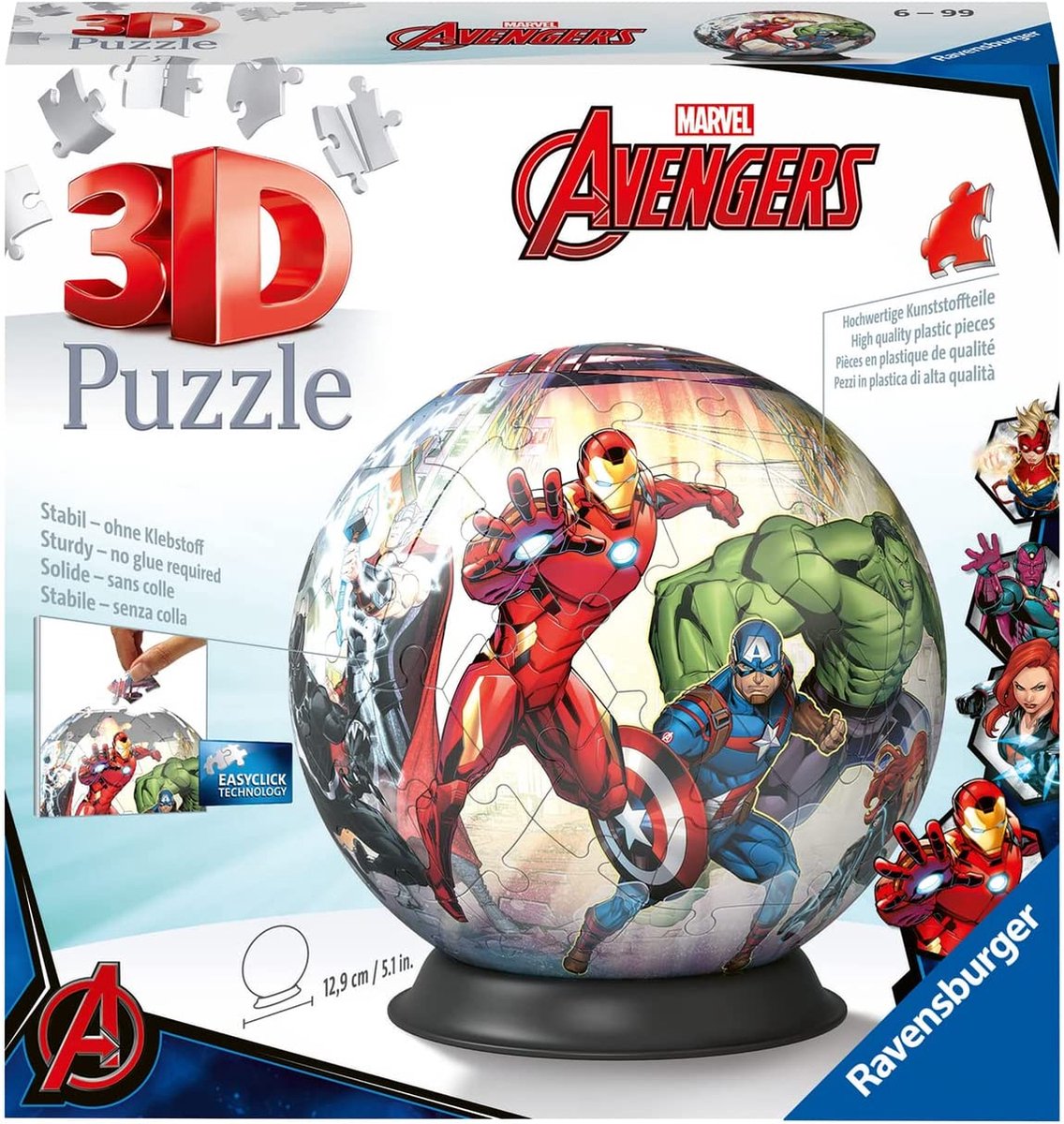 Ravensburger - Marvel Avengers 3d Puzzle 72st.