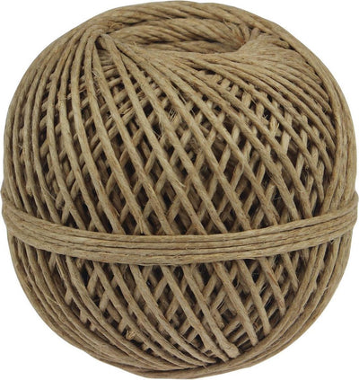 Corde cordelette en lin sans marque sans marque composée de 3 torons, pelote de 140 g, +- 65 m