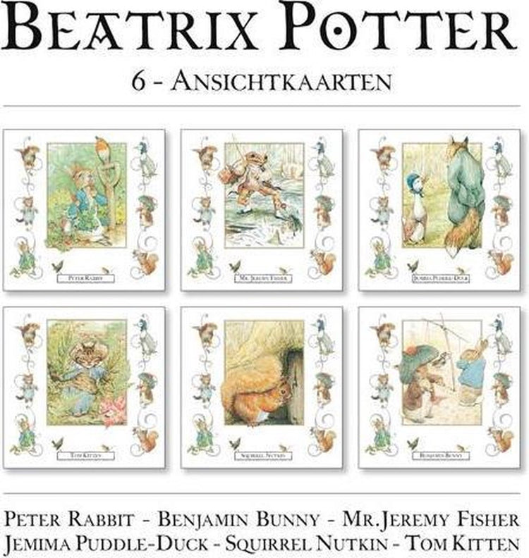 Cartes postales Beatrix Potter
