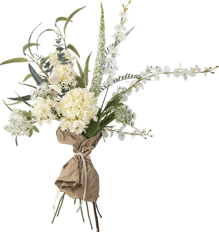 Bloomingville bouquet symphonie blanc
