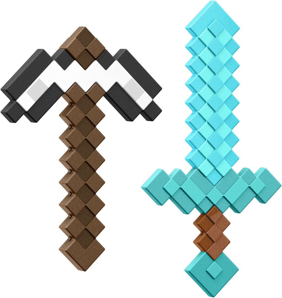 Minecraft joue à l'épée