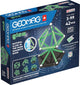 Geomag classic glow recyclé - jeu de construction magnétique lumineux - 42 pièces - à partir de 3 ans