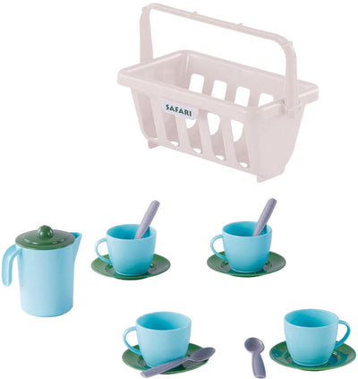 Cavallino Toys Cavallino Service à Basket Blue, 15dlg.