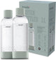 Mysoda - lot de 2 bouteilles réutilisables de 1 litre - pigeon - adapté aux appareils