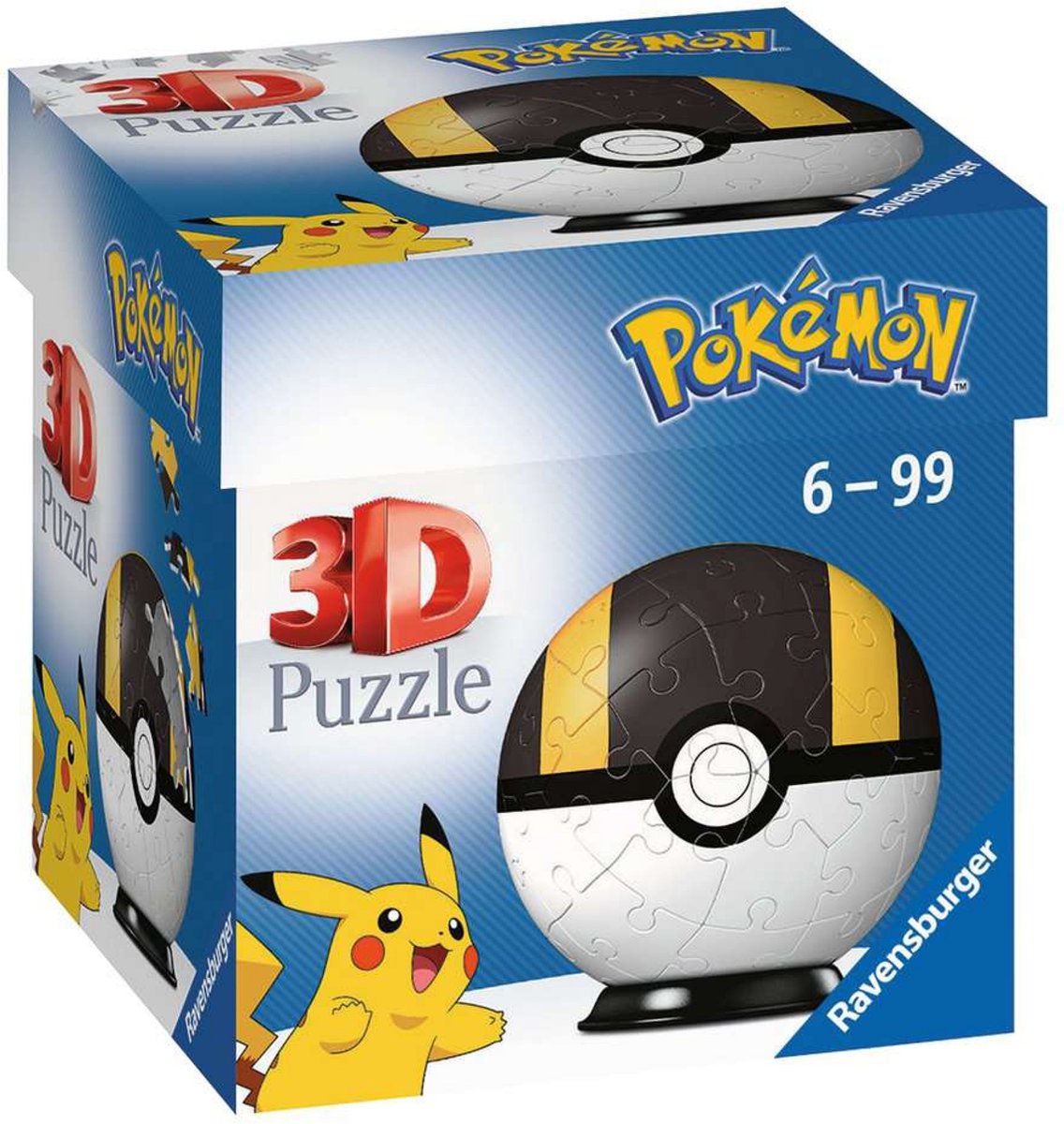 Ravensburger - Pokémon Ultra Ball 3d Puzzle 54 Pieces
