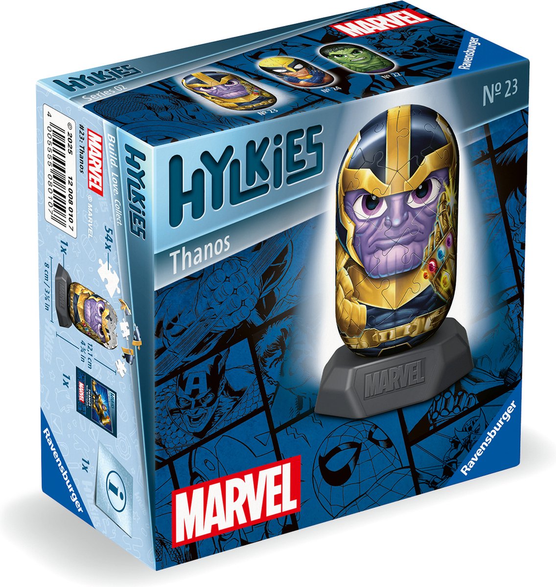 Ravensburger 3d Puzzle Hylkies Marvel Thanos, 54e.