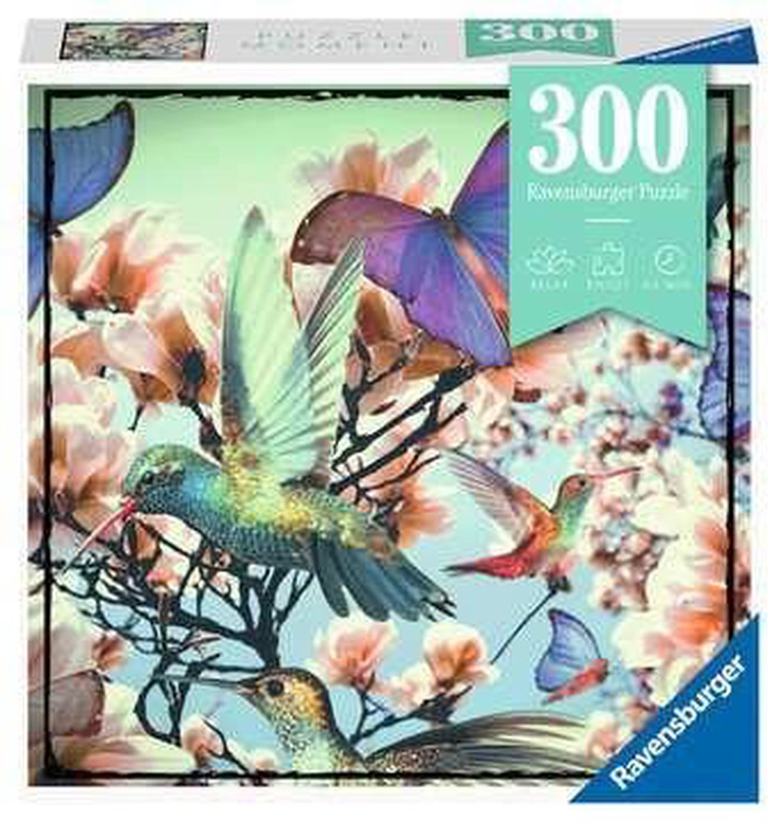 Ravensburger puzzle colibri 300 pièce(s) faune