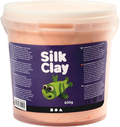 Argile Silk ®, beige clair, 650 gr 1 seau