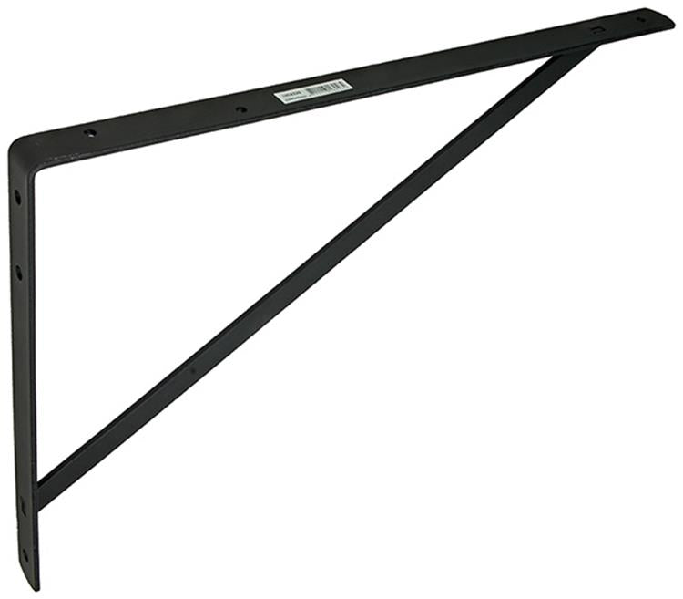 1059326 - support étagère renforcé noir 330x500 | 10 pièces