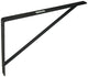 1059326 - support étagère renforcé noir 330x500 | 10 pièces