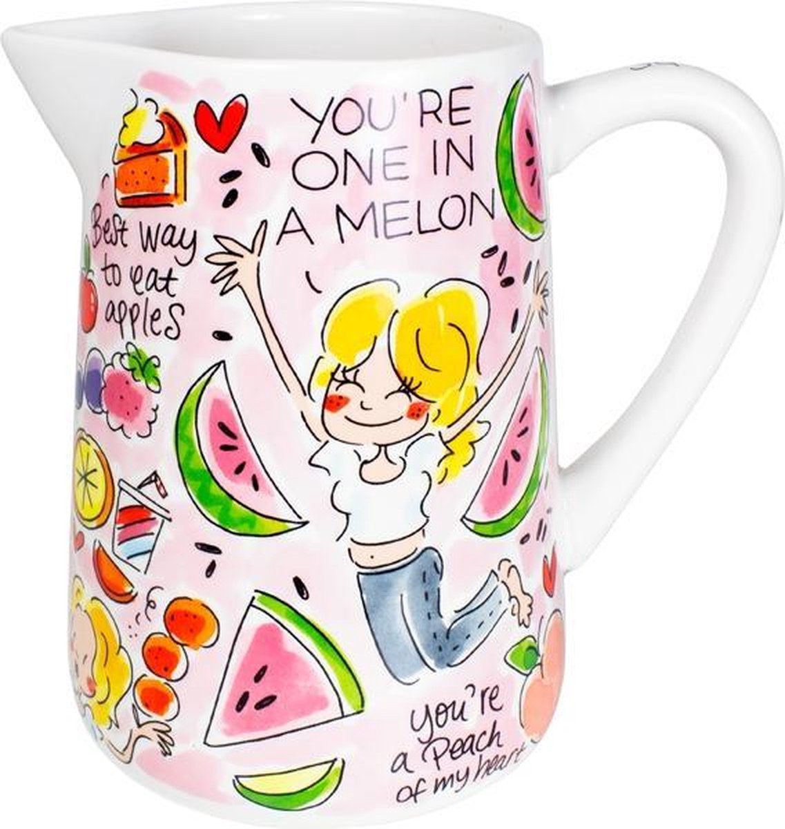 Blond Amsterdam rattrapant les fruits - pichet à jus - 1 l - ø 18 cm