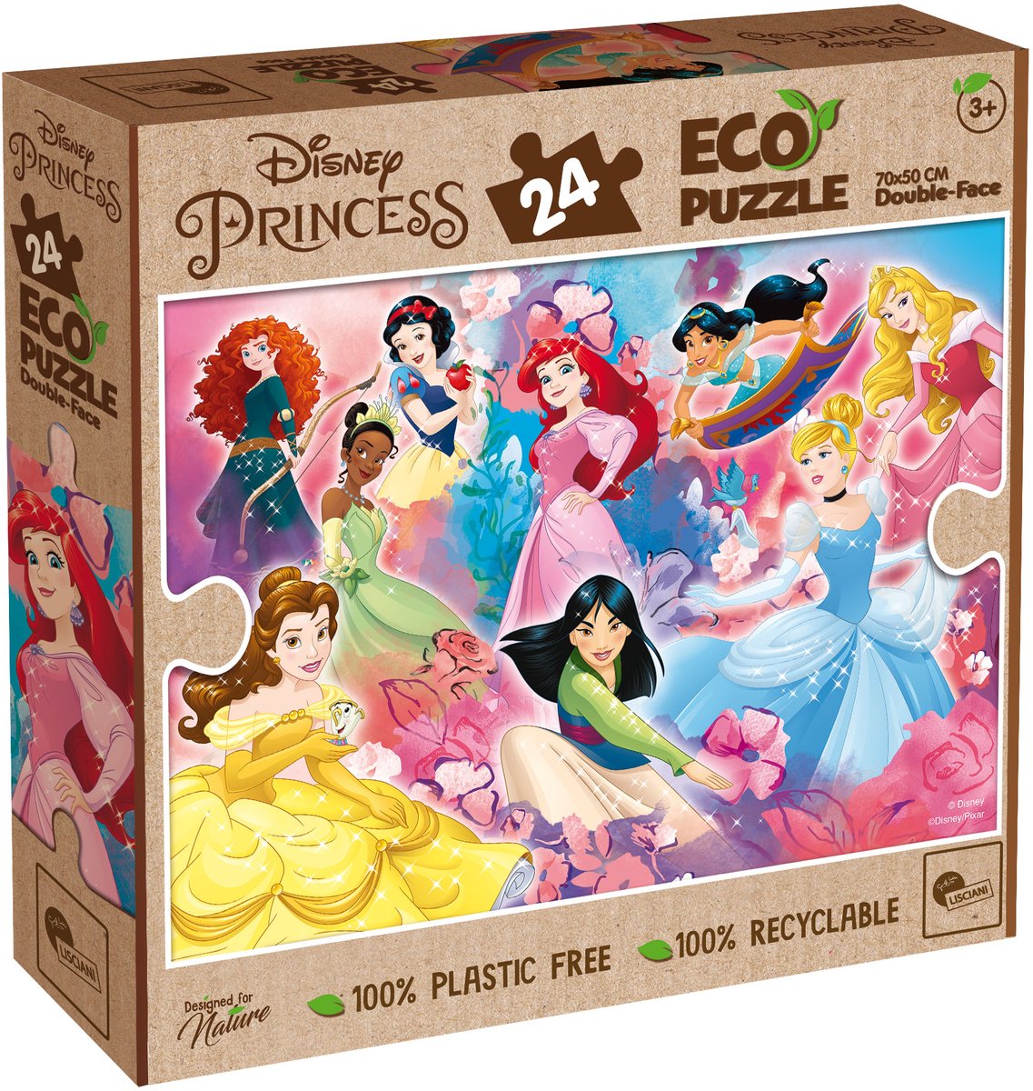 Lisciani Disney Eco Puzzle Df Princesse 24