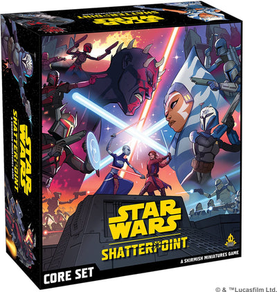 Pack de terrain de couverture de sol de jeux de masse atomique Star Wars Shatterpoint