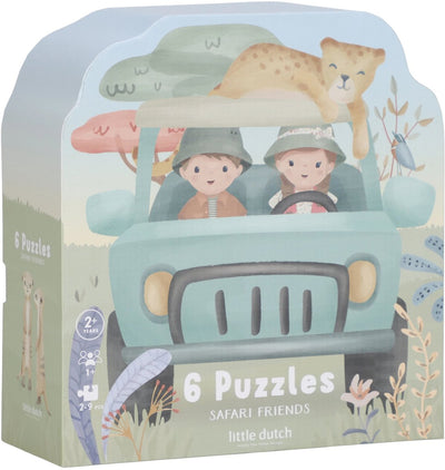 Puzzle Little Dutch Safari Friends FSC