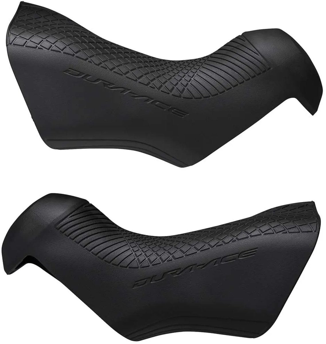 Caoutchoucs de levier de frein Shimano Dura Ace R9170 Di2 Disc Control noir, argent