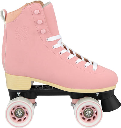 Nijdam patins à roulettes nubuck - candy cakes - rose - taille 42