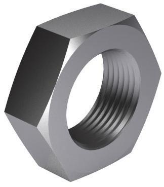 Écrou bas mf8x1.0 d439b elvz | 100 pièces