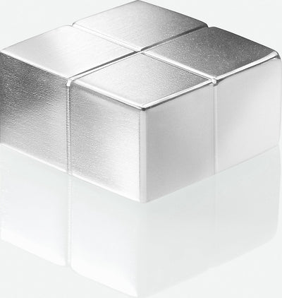 Aimants pour tableau en verre Sigel - 20x10x20mm - c10 extra fort - argent - 2 pièces - si-ba704
